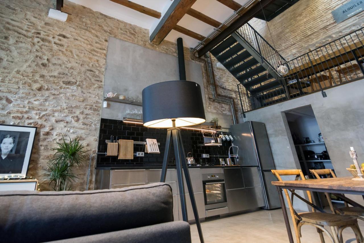Increible Loft De Diseno En Casco Antiguo Amposta Appartamento Esterno foto