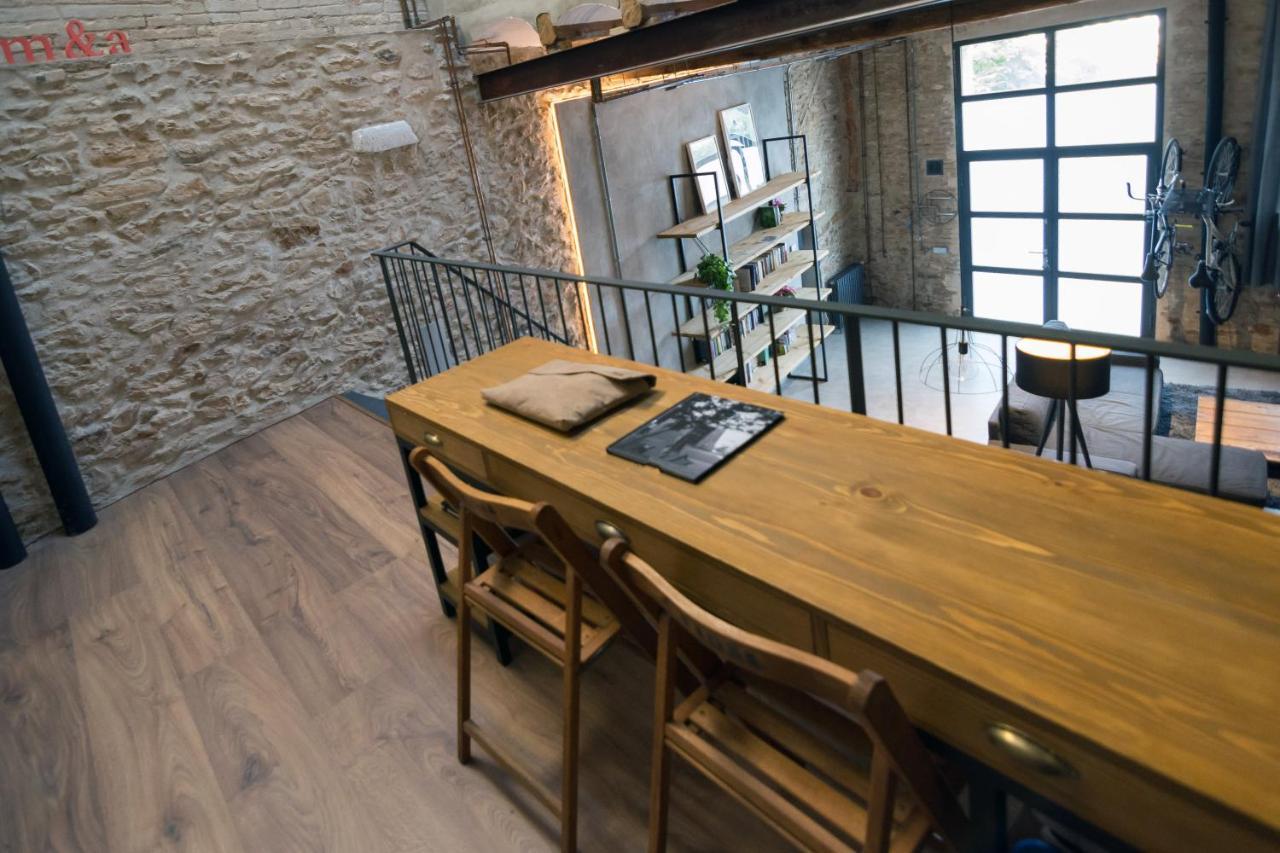 Increible Loft De Diseno En Casco Antiguo Amposta Appartamento Esterno foto